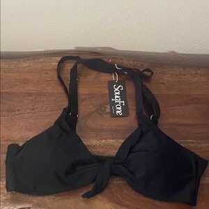 Black Women's Bikini With Crisscross Back